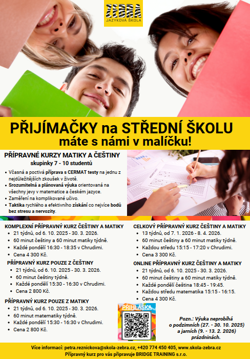 Příprava na přijímačky 2025 26